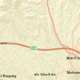 Mutxamel Street Map