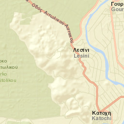 Katochí Street Map