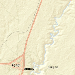 Ulubey Street Map