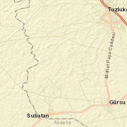 Tuzlukçu Street Map