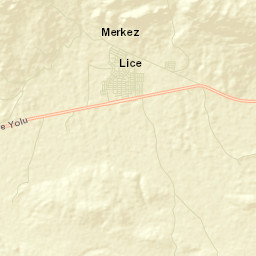 Lice Street Map