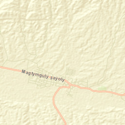 Magtymguly Street Map