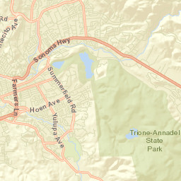 Melita California Street Map