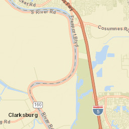 Willow Point California Street Map