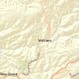 Pine Grove California Street Map