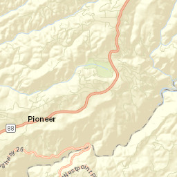 Pioneer California Street Map