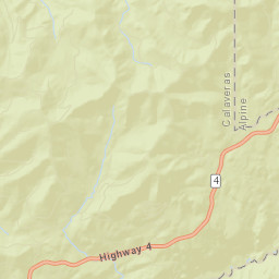 Tamarack Springs California Street Map