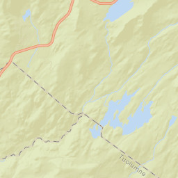 Lake Alpine California Street Map