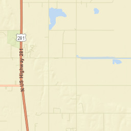 Barton County Street Map