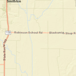 4600 Elk Meadows Lane, Smithton, IL Street Map