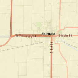 Fairfield Street Map