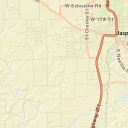 Jasper Street Map