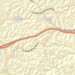 Boyd County Street Map