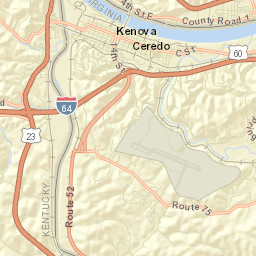 Brookdale Ohio Street Map