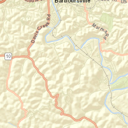 5131 Heath Creek Rd, Barboursville, WV Street Map