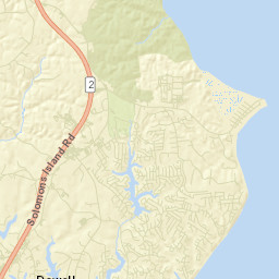 Chesapeake Ranch Estates Street Map