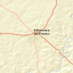 Villanueva del Fresno Street Map
