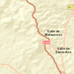 Valle de Matamoros Street Map