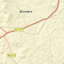 Alconera Street Map