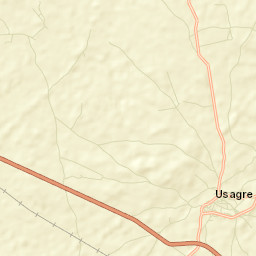 Usagre Street Map