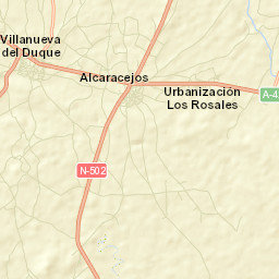 Villanueva del Duque Street Map