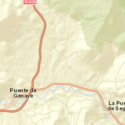 Puente de Génave Street Map