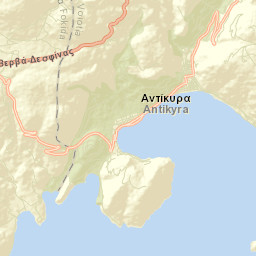 Antikyra Street Map