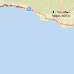 Amárynthos Street Map