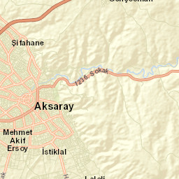 Aksaray Street Map