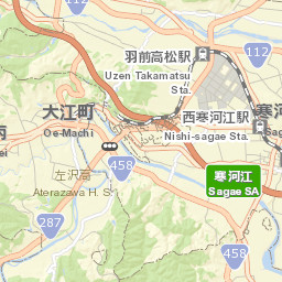 Sagae Street Map