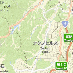 Tomiya Street Map