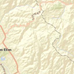 Eldridge California Street Map