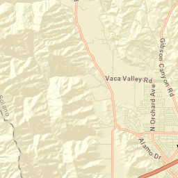 Bucktown California Street Map