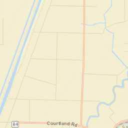 Central California Street Map