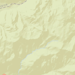 Peaceful Pines California Street Map