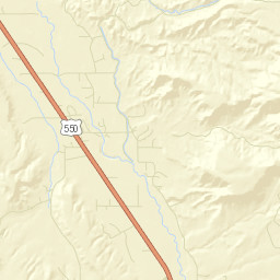 Uncompahgre Colorado Street Map