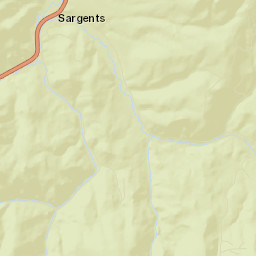 Sargents Colorado Street Map