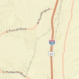 Bragdon Colorado Street Map