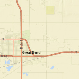 2201-2333 McCormick Street, Great Bend Street Map