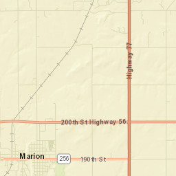Marion Street Map