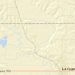La Cygne Street Map
