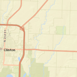 114 West Jefferson Street, Clinton, MO Street Map