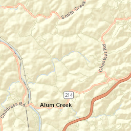 Alum Creek Street Map