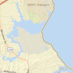 Dahlgren Street Map