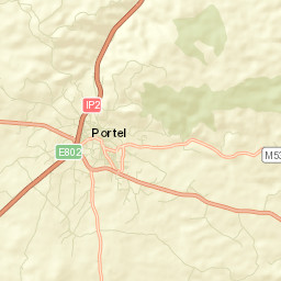 Portel Street Map