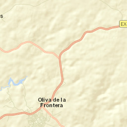 Oliva de la Frontera Street Map
