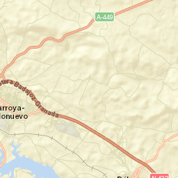 Peñarroya-Pueblonuevo Street Map