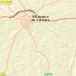 Villanueva de Córdoba Street Map