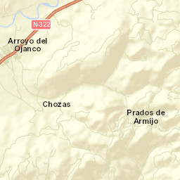 Arroyo del Ojanco Street Map