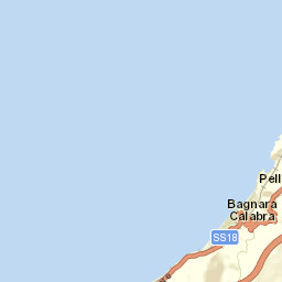 Bagnara Calabra Street Map